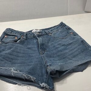 Madden Girl Blue Jean Shorts